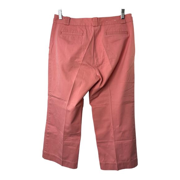 GAP Pink Cropped Capri Pants Women's Size 10 - Picture 2 of 5